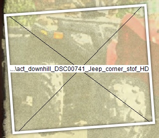 downhill jeep door bocht