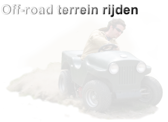Off-road terrein rijden