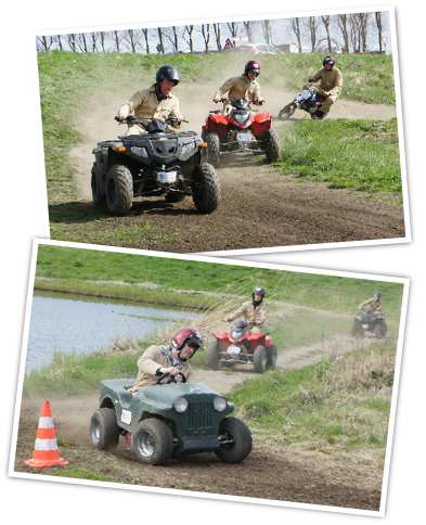 mini jeeps en quads