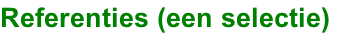 Referenties (een selectie)