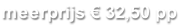 meerprijs € 32,50 pp