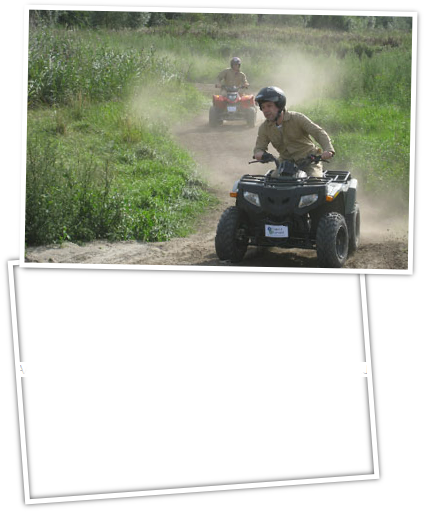 Quad racen parcours